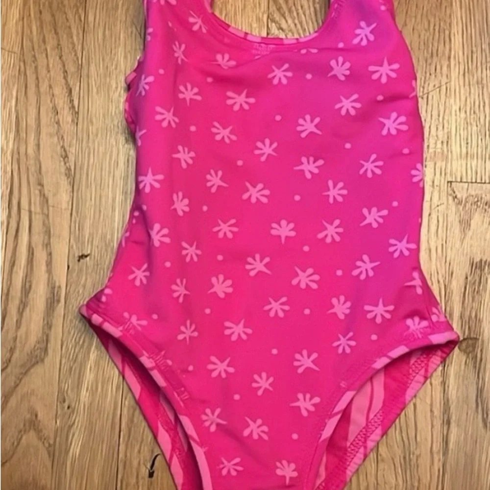 Submarine Pink Reversible One-Piece Swimsuit